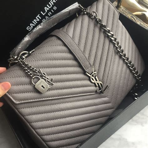 ysl college bag france|ysl college bag large grey.